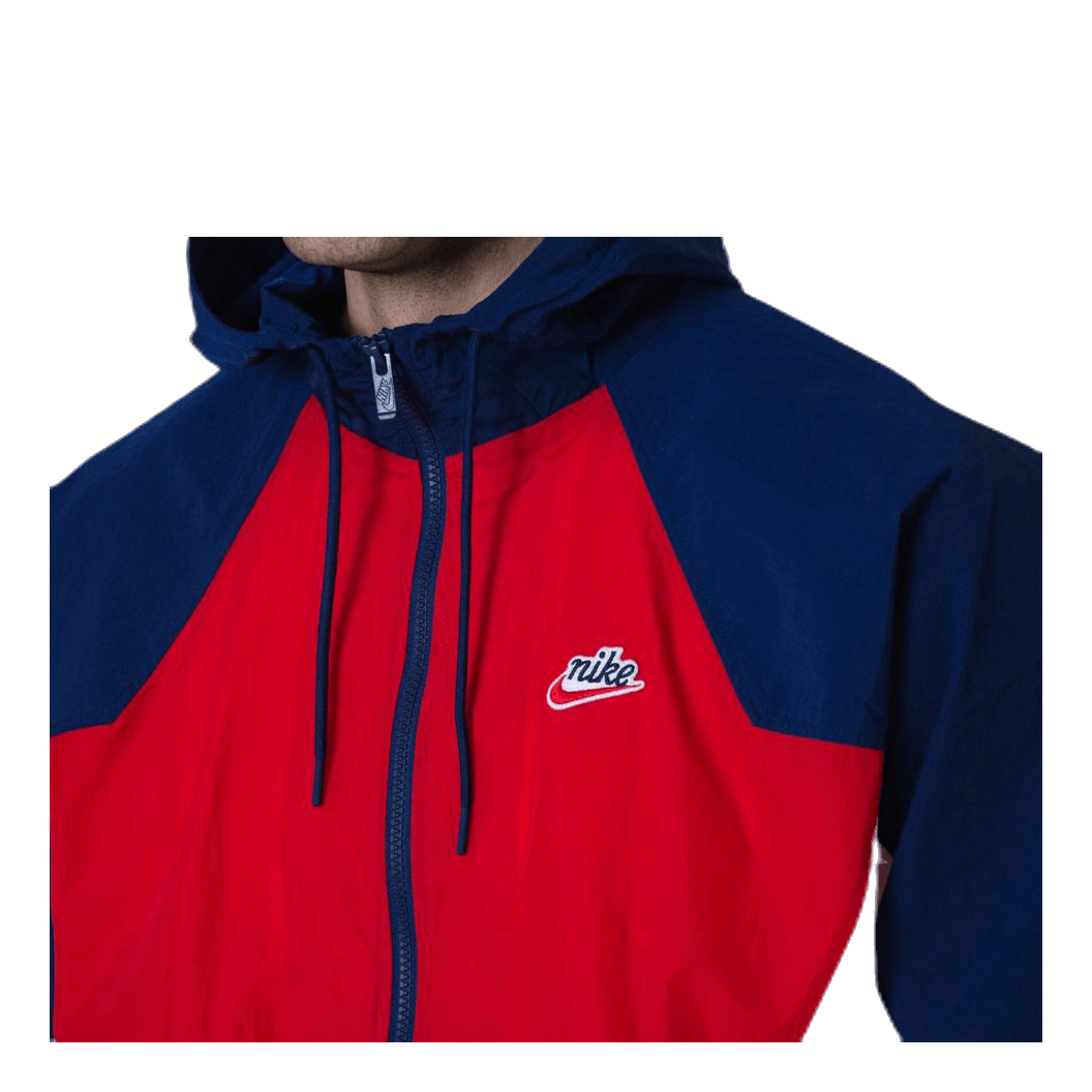 Nsw Wr Jacket Woven Signature Blue/Red