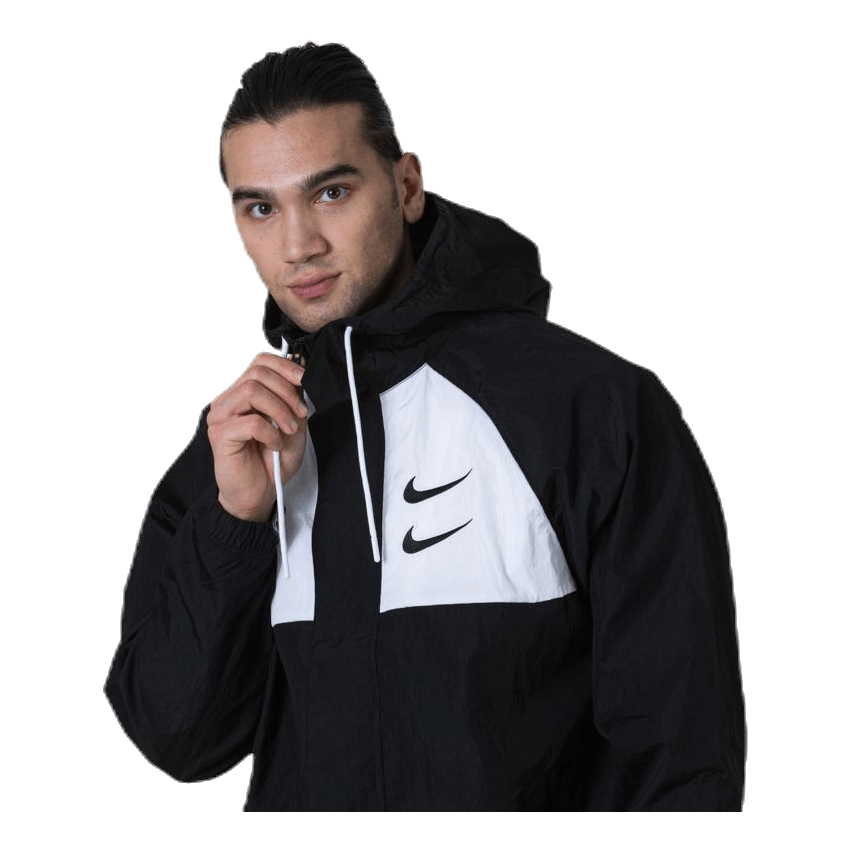 Nsw Swoosh Jkt Hd White/Black