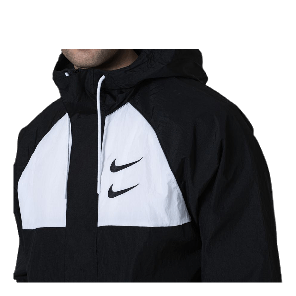 Nsw Swoosh Jkt Hd White/Black