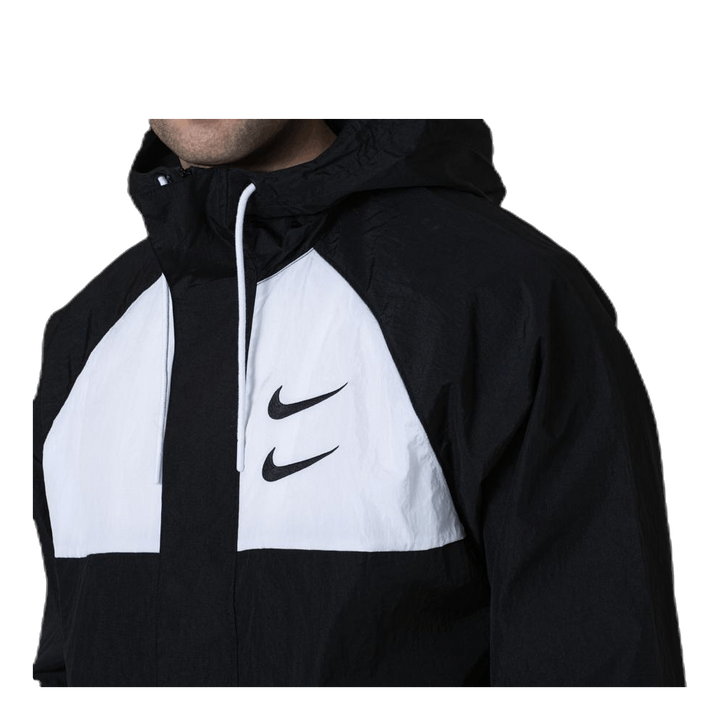 Nsw Swoosh Jkt Hd White/Black