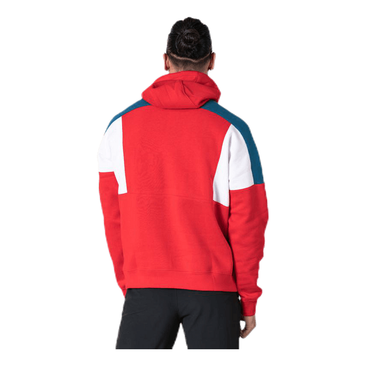 Nsw Hoodie Cb White/Red