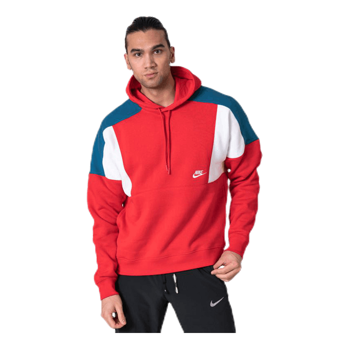 Nsw Hoodie Cb White/Red