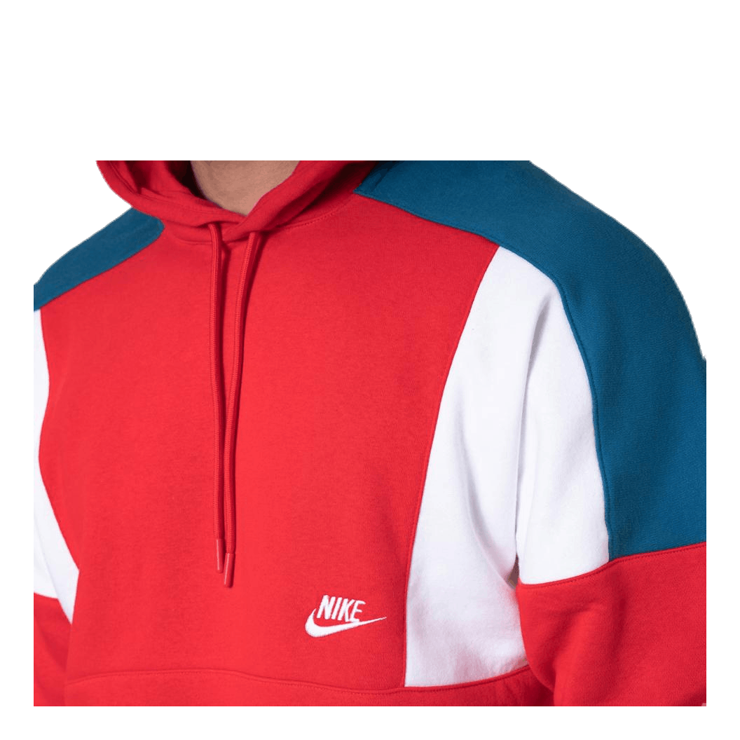 Nsw Hoodie Cb White/Red