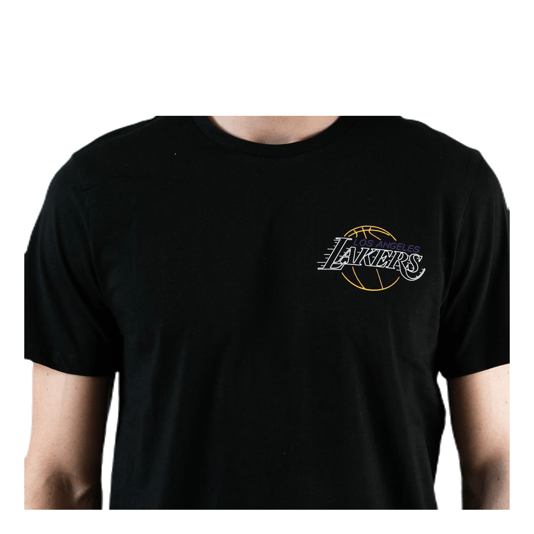 Neon Lights Tee Black