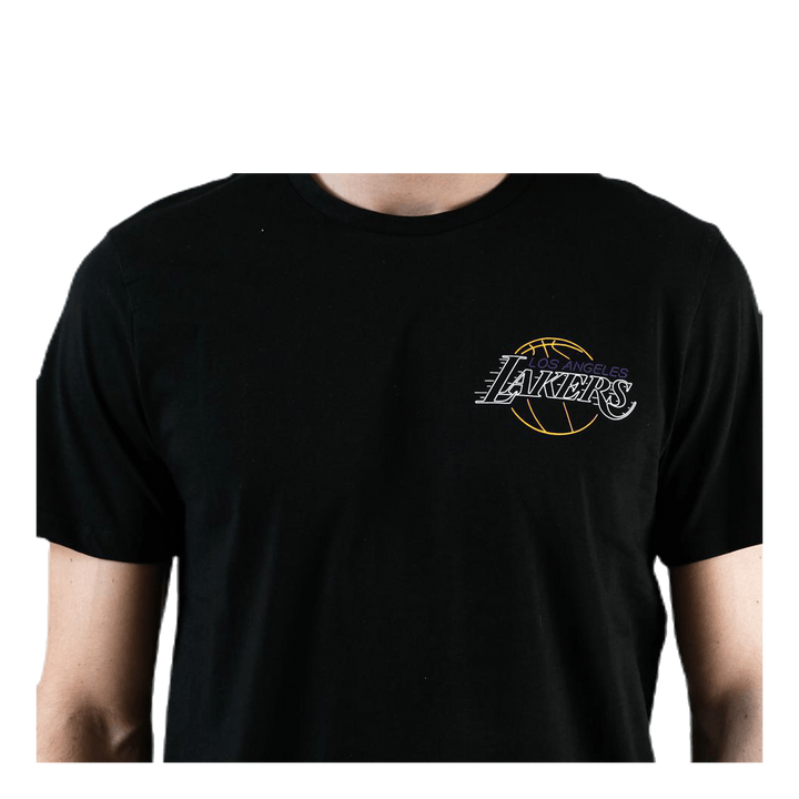 Neon Lights Tee Black