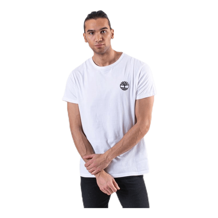 SS B-Logo Camo Tee White