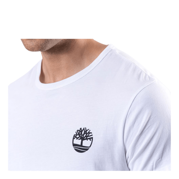 SS B-Logo Camo Tee White