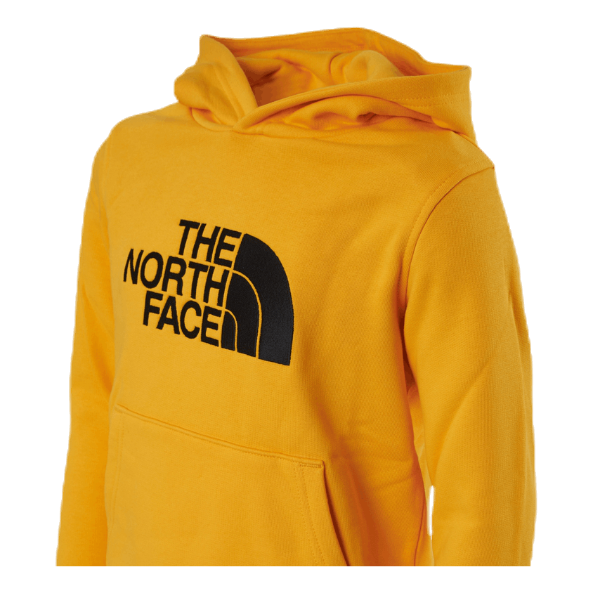 TNF Drew Peak Hoody Junior Black/Yellow