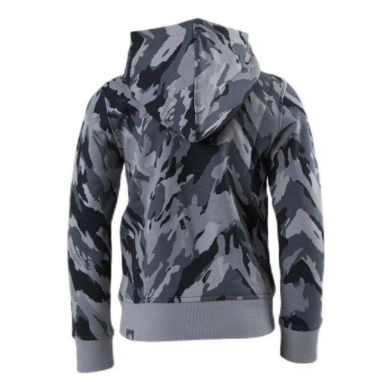 TNF Drew Peak Hoody Junior Patterned/Grey