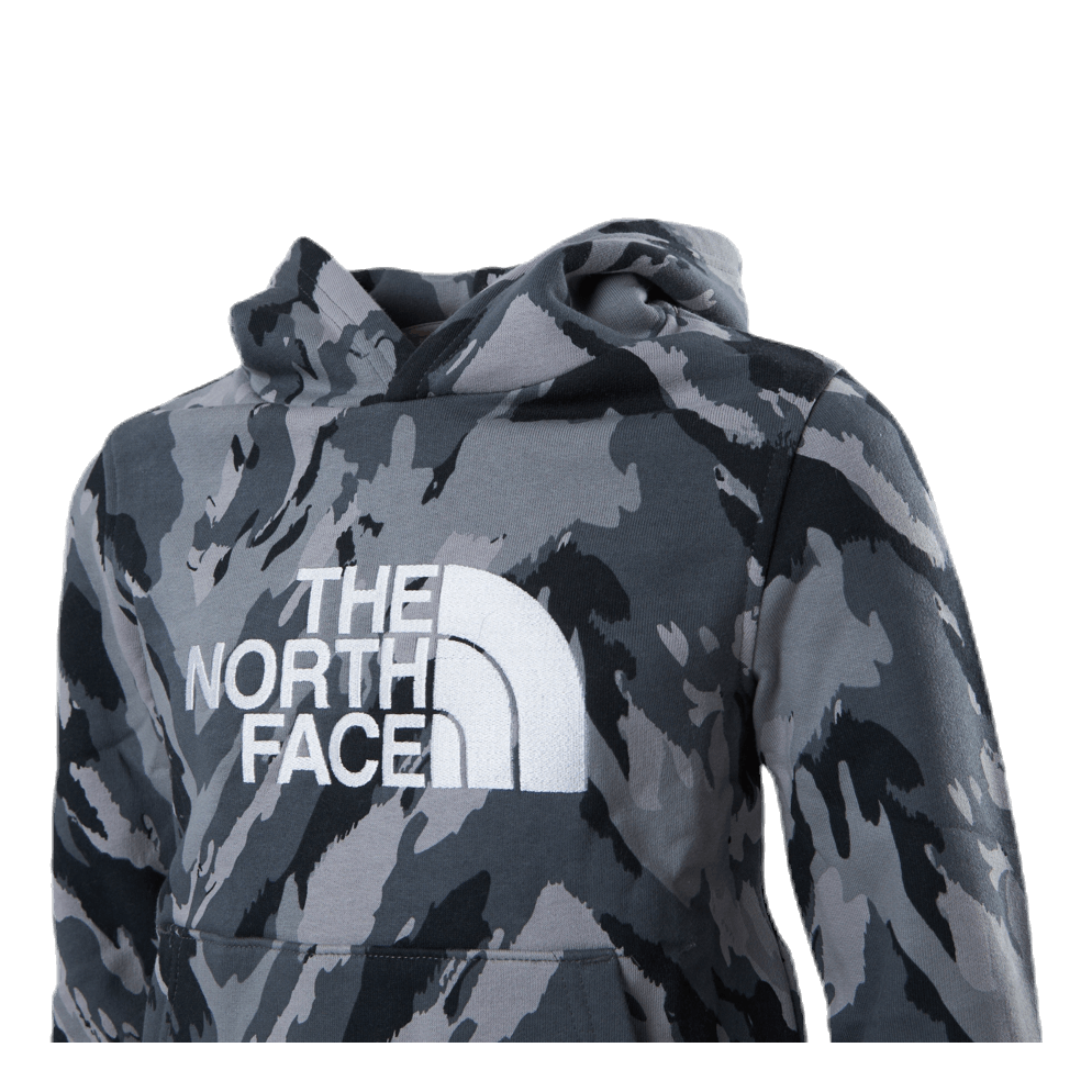 TNF Drew Peak Hoody Junior Patterned/Grey