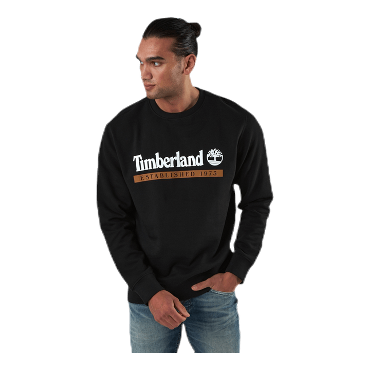 Yc Established 1973 Crew Neck Sweatshirt Black