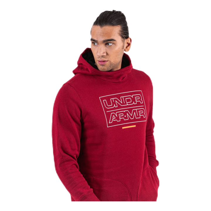 Baseline Fleece PO Hood Red