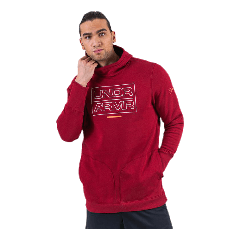 Baseline Fleece PO Hood Red