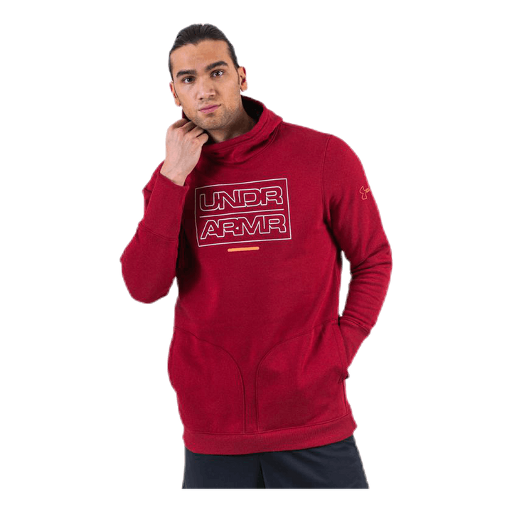 Baseline Fleece PO Hood Red