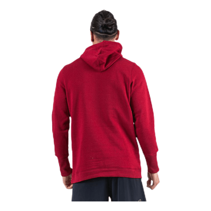 Baseline Fleece PO Hood Red