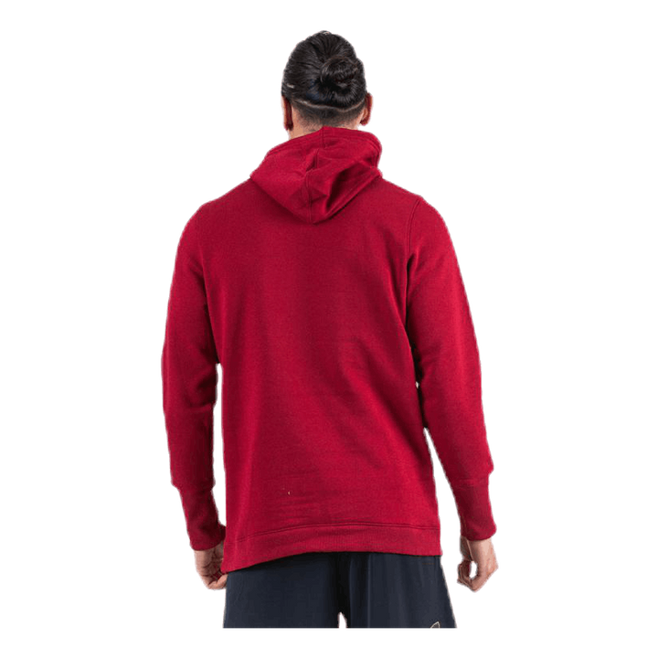 Baseline Fleece PO Hood Red