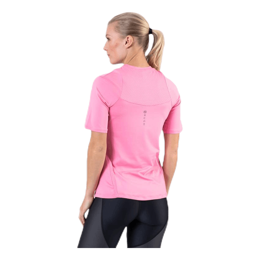 UA Rush SS Pink