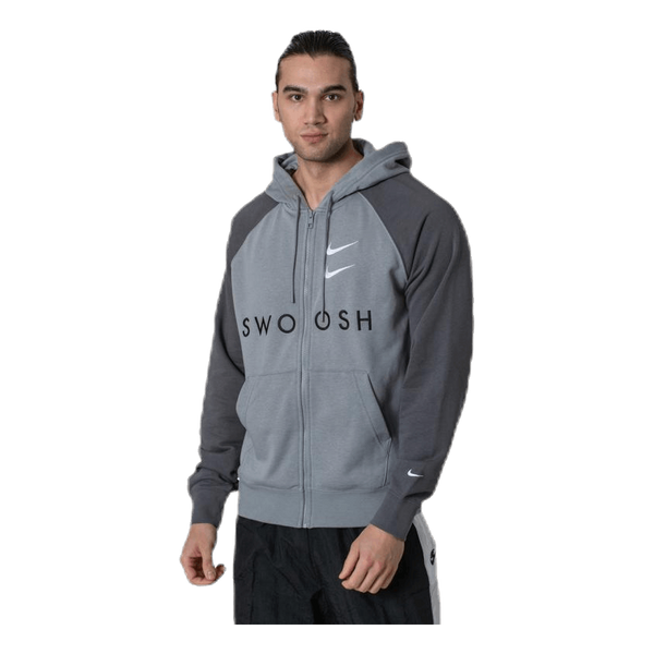 Nike Nsw Swoosh Hoodie FZ Grey Sportamore