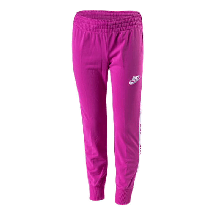 Girls Tricot Essential Tracksuit Pink