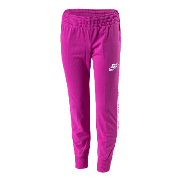 Girls Tricot Essential Tracksuit Pink