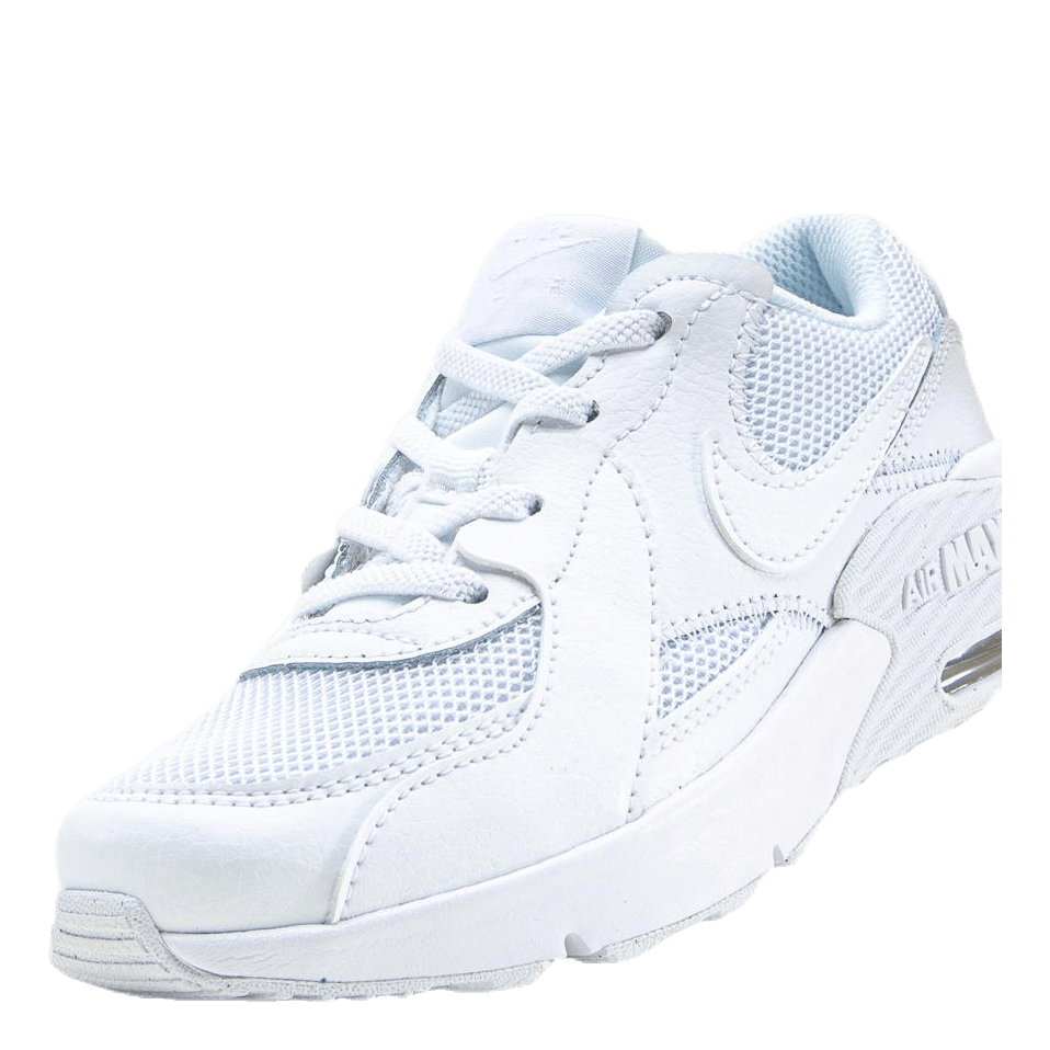 white nike air max junior size 5