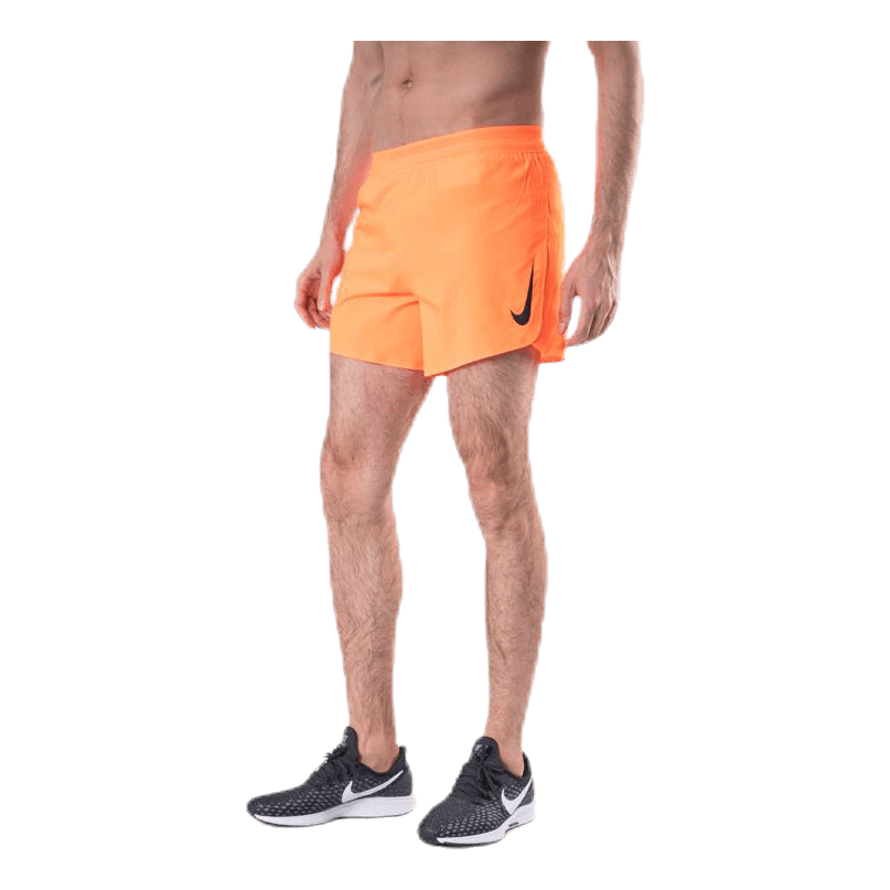 nike aeroswift shorts orange