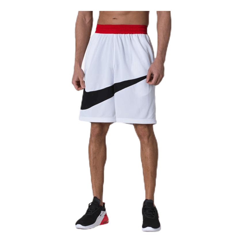 Dri-FIT HBR Basketball Shorts White/Black