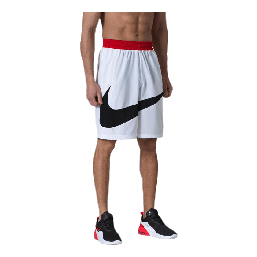 Dri-FIT HBR Basketball Shorts White/Black