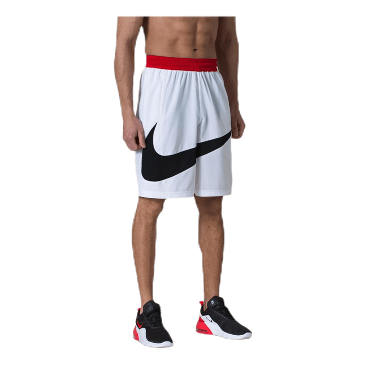 Dri-FIT HBR Basketball Shorts White/Black