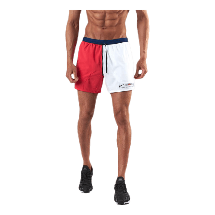 Flex Stride Short 5in BRS Red