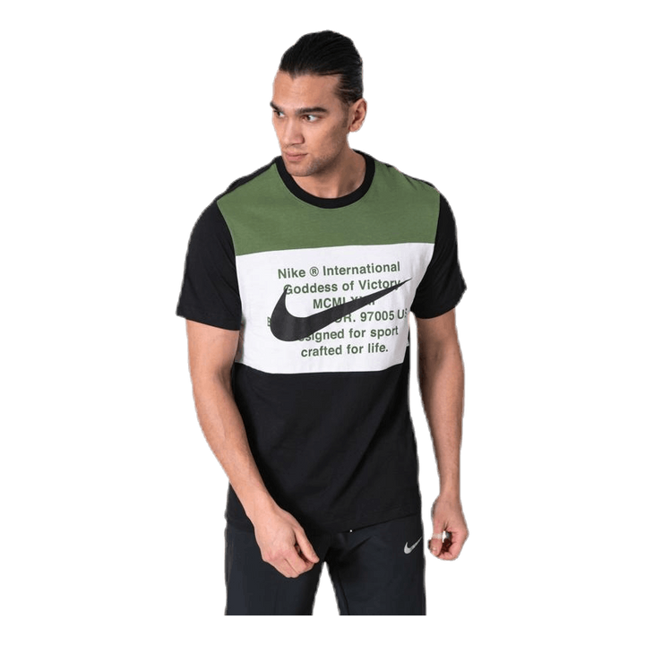 Nsw Swoosh Tee Ss Green/Black