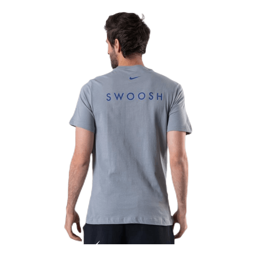 Nsw Swoosh Tee Ss Blue/Grey