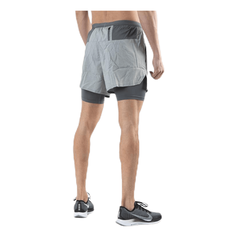 Flex Stride 2in1 Short 5in Grey