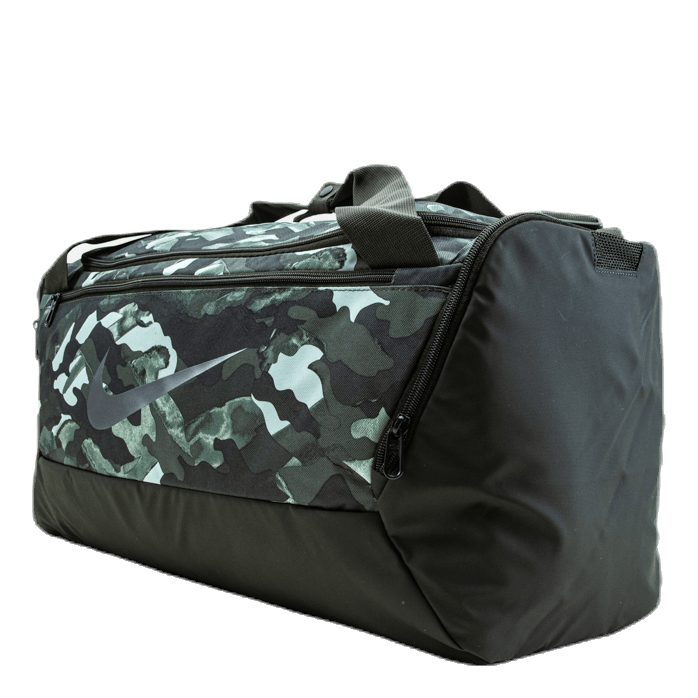 Brasilia S Printed Training Duffel White/Grey