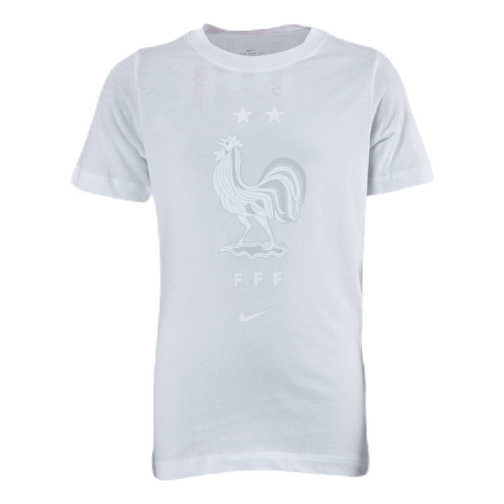 France Tee Evergreen Crest Junior White