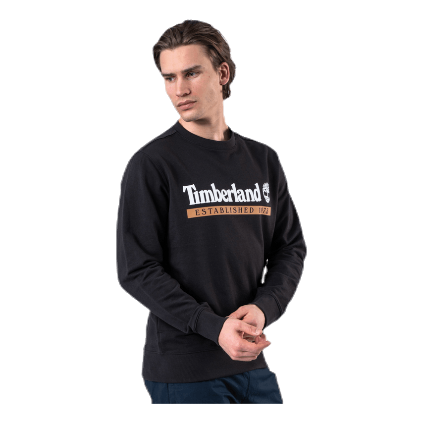 Established 1973 Crew Sweat Black