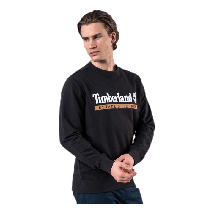 Established 1973 Crew Sweat Black