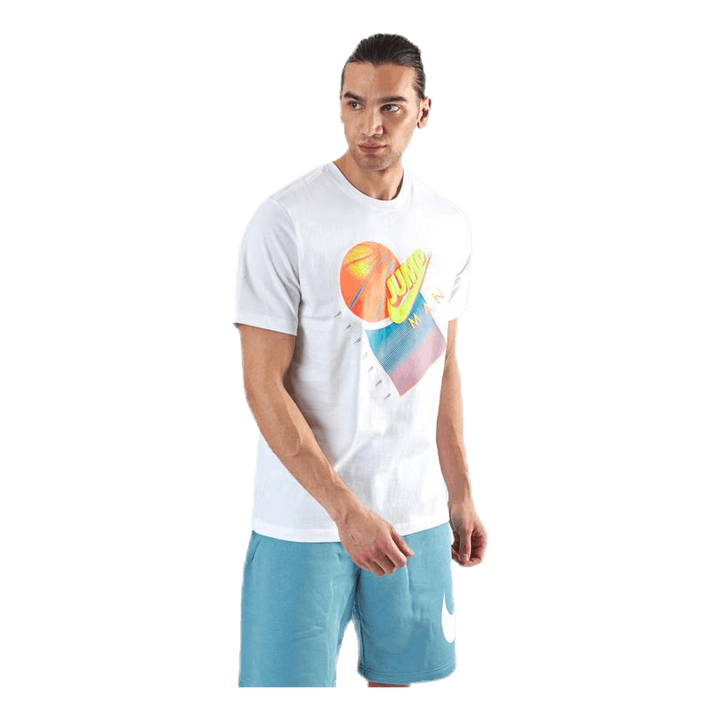 Jumpman Bball Ss Crew White