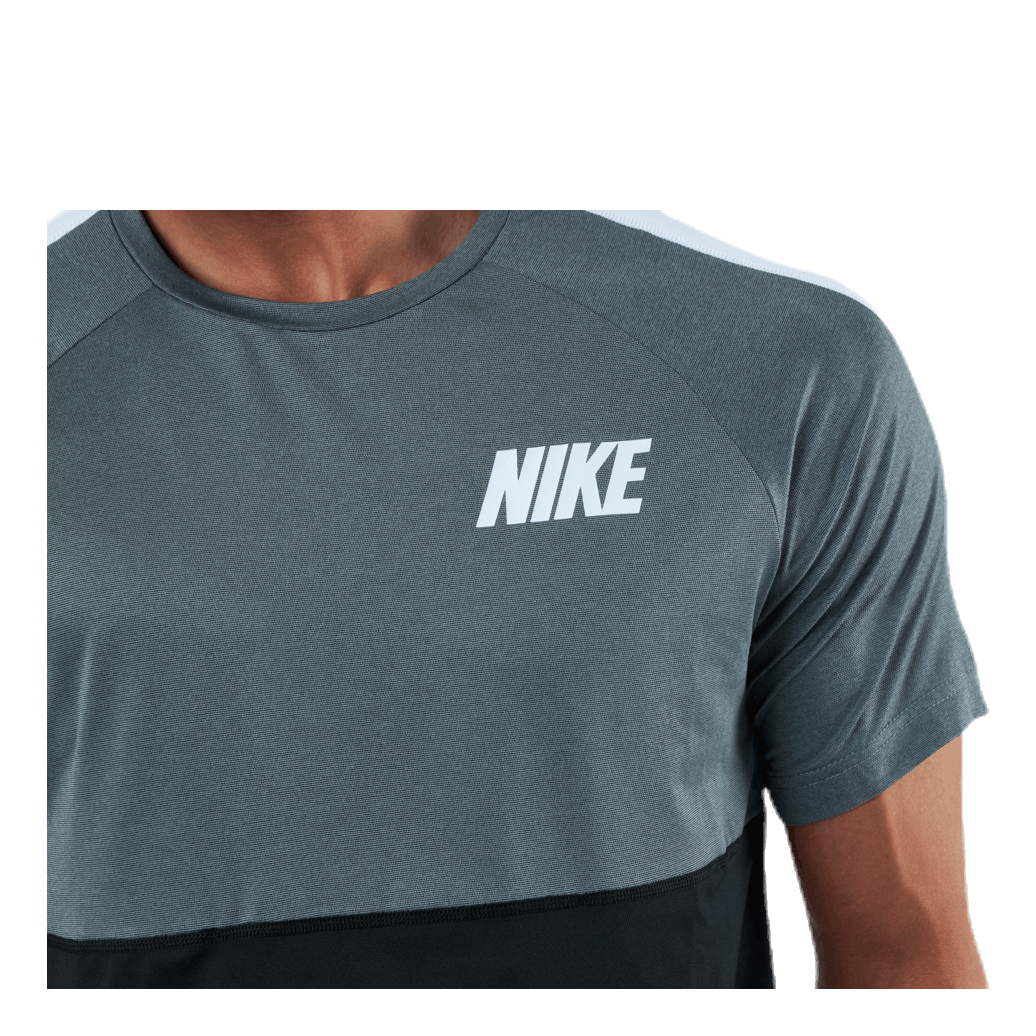 Dri-FIT Hyper SS Top Black/Grey