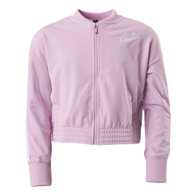 Girls Track Suit Tape  Pink/White