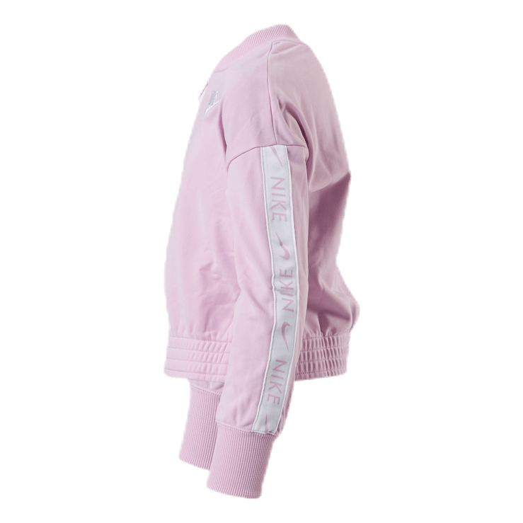 Girls Track Suit Tape  Pink/White