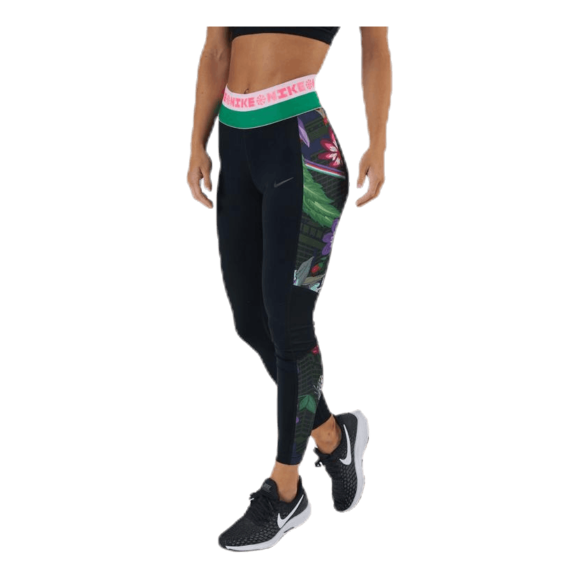 Nike Training Dri-FIT Icon Clash all over print 7/8 leggings in black
