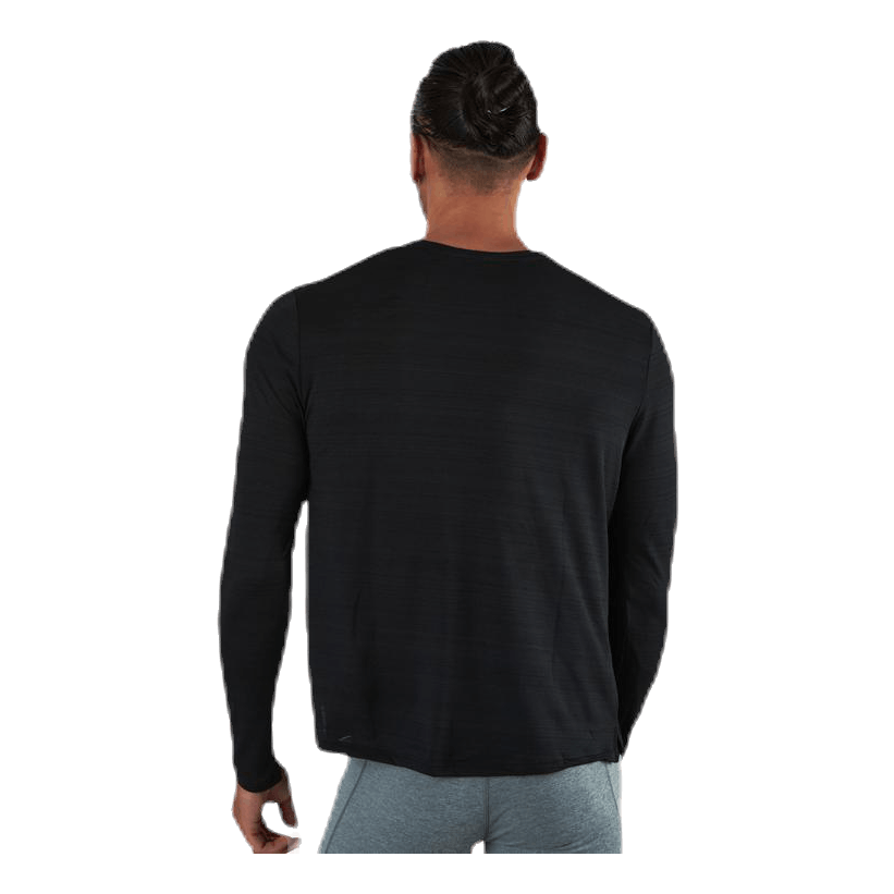 Dri-FIT Miler Top LS Black/Silver