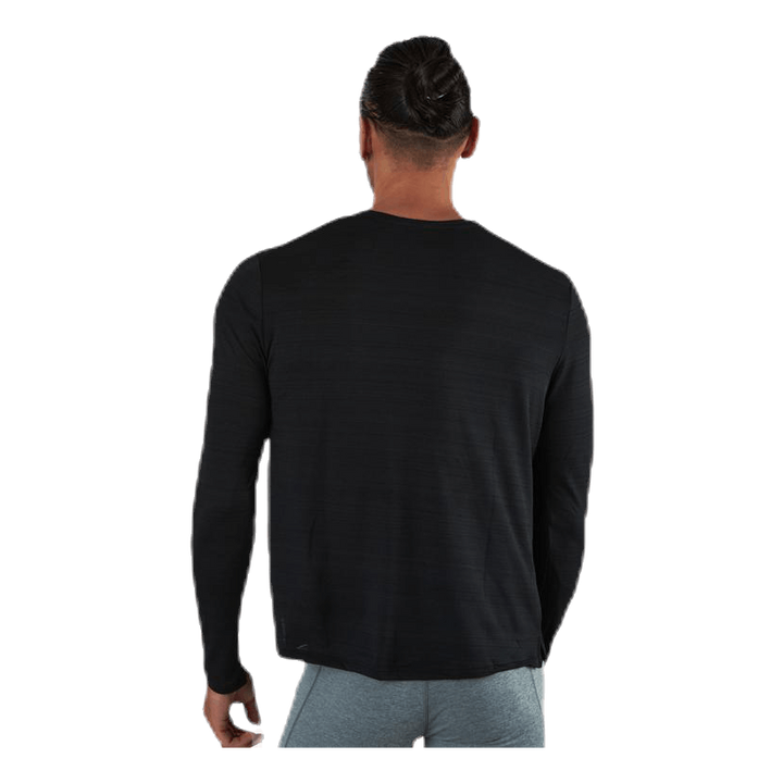 Dri-FIT Miler Top LS Black/Silver