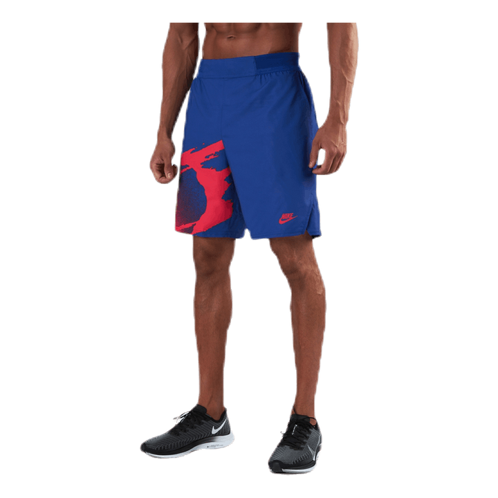 Court Slam Ny Nt Shorts Blue/Red