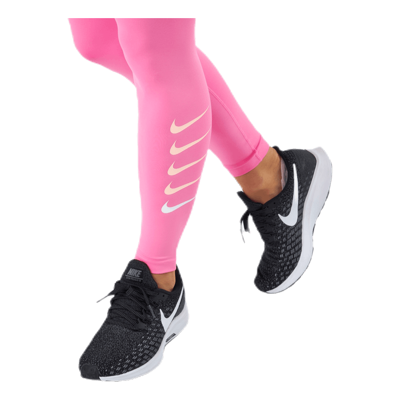 Swoosh Run Tight 7/8 Pink/Silver