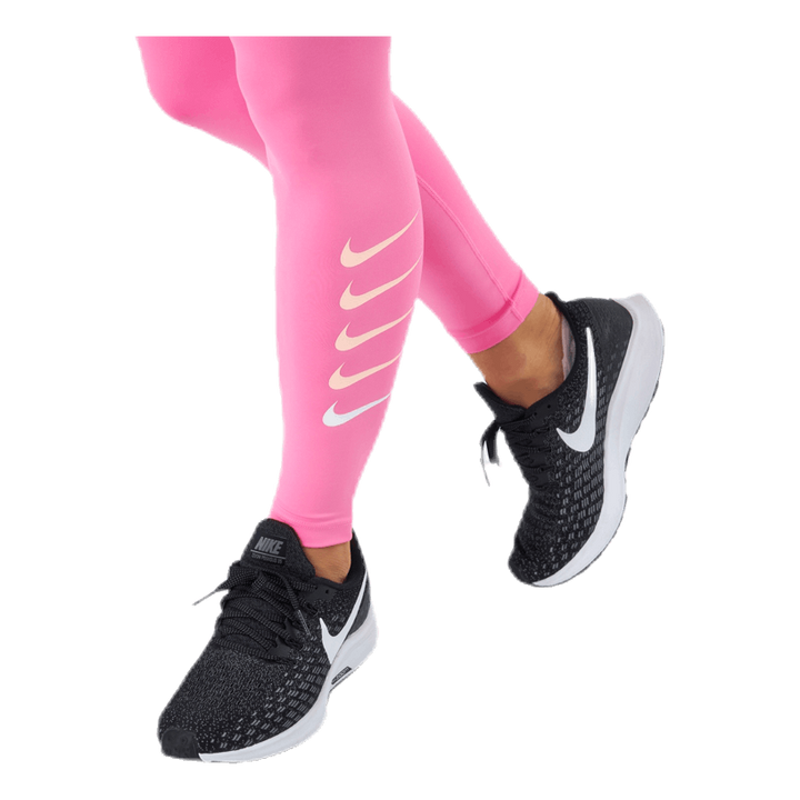 Swoosh Run Tight 7/8 Pink/Silver