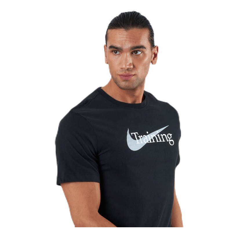 Dri FIT Men s Swoosh Training T Shirt BLACK