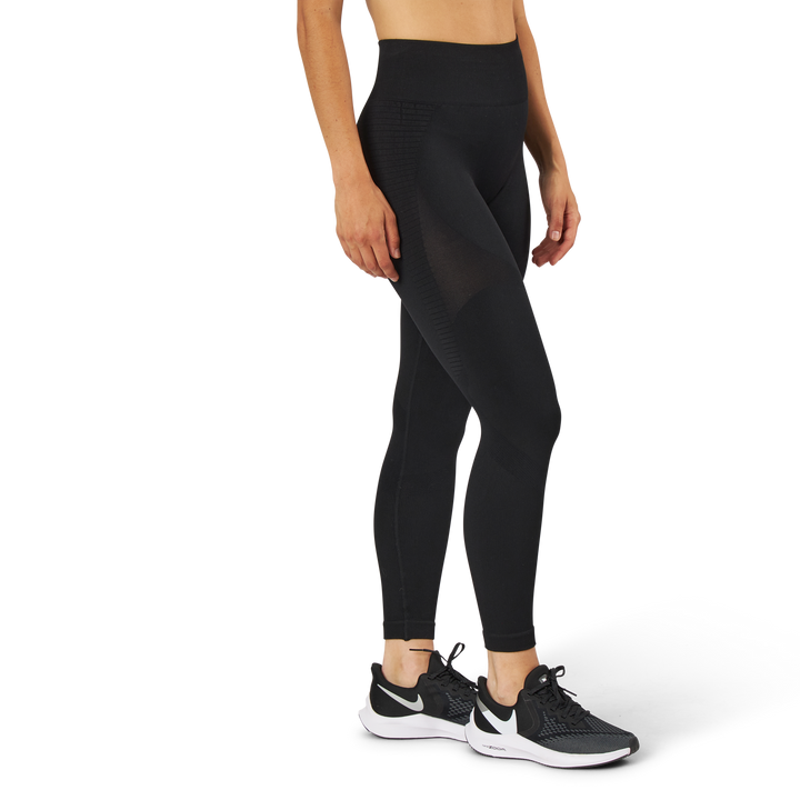 Fitness Melange Tights Black