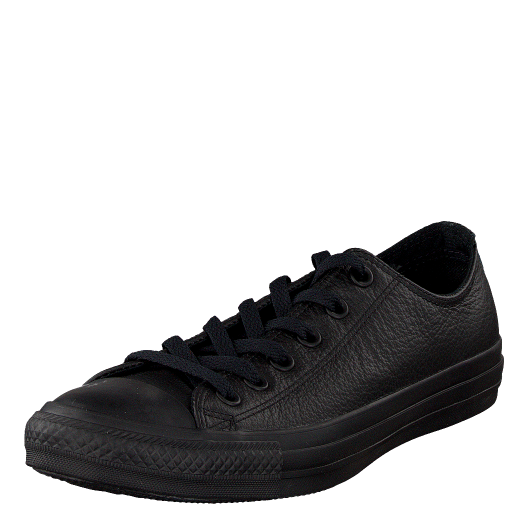 Chuck Taylor All Star Ox Leather Black Monochrome